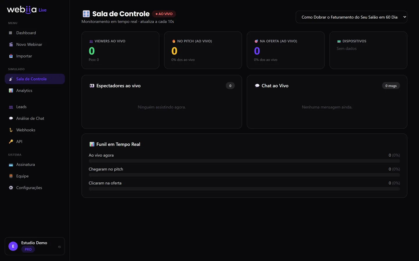 Sala de Controle
